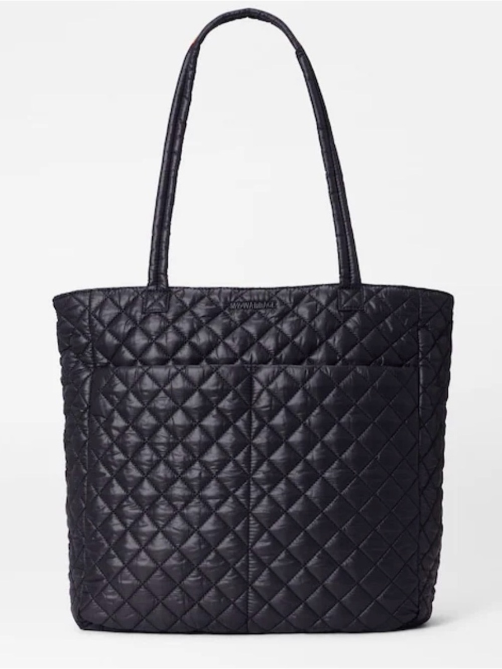 MZ Wallace Quilted Nylon Tote in Black